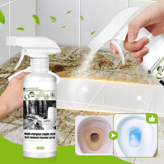 🔥New Hot Selling❤️‍🔥Multi-Purpose Oxalic Acid Stain Removal Cleaning Spray - Powerful & Eco-Friendly Cleaner for Every Surface