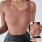 🏆Last Day Special Price ￡7.99!!💐Women's U Neck Thermal Tank Tops with Built-In Bra