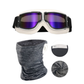🥽  🏍️ Vintage Helmet Goggles Motorcycle Goggles – UV Protection, Anti-Fog & Adjustable Strap 🛡️
