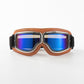 🥽  🏍️ Vintage Helmet Goggles Motorcycle Goggles – UV Protection, Anti-Fog & Adjustable Strap 🛡️
