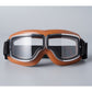 🥽  🏍️ Vintage Helmet Goggles Motorcycle Goggles – UV Protection, Anti-Fog & Adjustable Strap 🛡️