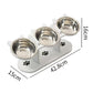 📢📢30% OFF !! ⏰ Anti-Slip Elevated 3-Bowl Pet Feeder! 🍲🐶🐱