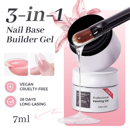 🎉Buy 3 Get 2 Free💅3-in-1 Multi-Purpose High Transparency Nail Construction Base Gel