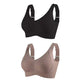 🥳2026 HOT SALE🥳💞50K+ SOLD!💖🌸 50% OFF! Subtle Striped Seamless Bra – Pushes back fat, natural lift. Breathable & moisture‑wicking. Feels like a hug! 👙💪