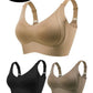 🥳2026 HOT SALE🥳💞50K+ SOLD!💖🌸 50% OFF! Subtle Striped Seamless Bra – Pushes back fat, natural lift. Breathable & moisture‑wicking. Feels like a hug! 👙💪