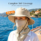 🔥While Supplies Last 40% OFF!🎉 UV Protection Bucket Hat with Face Cover