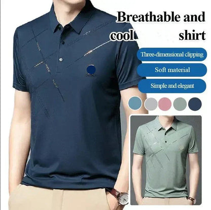 🔥Hot Sale🎉BUY MORE SAVE MORE🎁Men's Ice Silk Stretch Shirt