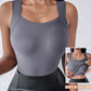 🏆Last Day Special Price ￡7.99!!💐Women's U Neck Thermal Tank Tops with Built-In Bra
