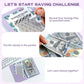 🔥 Hot Sale 49% OFF ✉️💸Savings Challenges Book with Envelopes