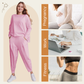 ✨49% Off🔥Round-Neck Long-Sleeved Top ＆ Pants 2-Piece Set