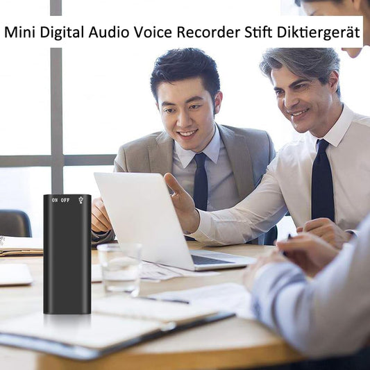 🎙️  Mini Voice Recorder – 15-Hr Battery for Lectures & Meetings