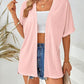 🔥Summer Hot Sale 50％ OFF🏳️‍🌈2026 New Stylish Flowy Short Sleeve Cardigan✈️Buy 2 Free Shipping