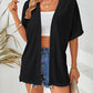 🔥Summer Hot Sale 50％ OFF🏳️‍🌈2026 New Stylish Flowy Short Sleeve Cardigan✈️Buy 2 Free Shipping