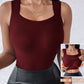 🏆Last Day Special Price ￡7.99!!💐Women's U Neck Thermal Tank Tops with Built-In Bra