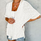 🔥Summer Hot Sale 50％ OFF🏳️‍🌈2026 New Stylish Flowy Short Sleeve Cardigan✈️Buy 2 Free Shipping