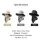 🔥While Supplies Last 40% OFF!🎉 UV Protection Bucket Hat with Face Cover