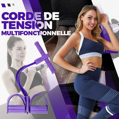 🦵 50% OFF NOW! 🚴 8-Tube Pedal Resistance Device – Full-Body Workout, Adjustable & Home Fitness 🏋️