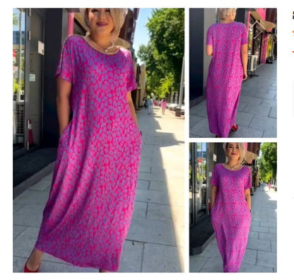 🔥BUY 2 GET 10% OFF👗2024 Fashionable plus-size Print Dress