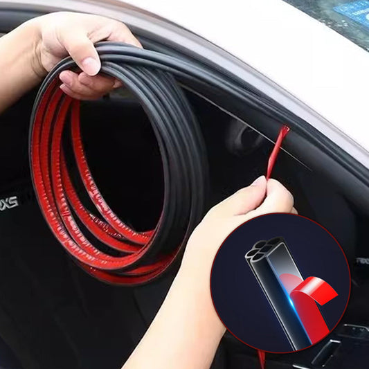 🚗 BUY 1 GET 1 FREE! ✨ 5-Hole Automotive Dust-proof & Shock-absorbing Sealing Strip