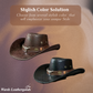 🤠☀️ Breathable Sunshade Cowboy Hat – Wide Brim, Lightweight & Stylish Rivet Details – Perfect for Camping, Fishing & Hiking 🏕️