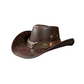 🤠☀️ Breathable Sunshade Cowboy Hat – Wide Brim, Lightweight & Stylish Rivet Details – Perfect for Camping, Fishing & Hiking 🏕️