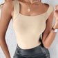 🏆Last Day Special Price ￡7.99!!💐Women's U Neck Thermal Tank Tops with Built-In Bra