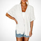 🔥Summer Hot Sale 50％ OFF🏳️‍🌈2026 New Stylish Flowy Short Sleeve Cardigan✈️Buy 2 Free Shipping