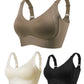 🥳2026 HOT SALE🥳💞50K+ SOLD!💖🌸 50% OFF! Subtle Striped Seamless Bra – Pushes back fat, natural lift. Breathable & moisture‑wicking. Feels like a hug! 👙💪
