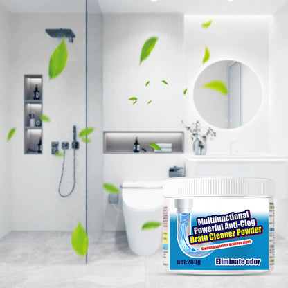 🔥While Supplies Last 40% OFF!🎉30K+ SOLD!Powerful Dissolving Deodorizing Floor Drain Cleaner Powder for Pipe Clearing
