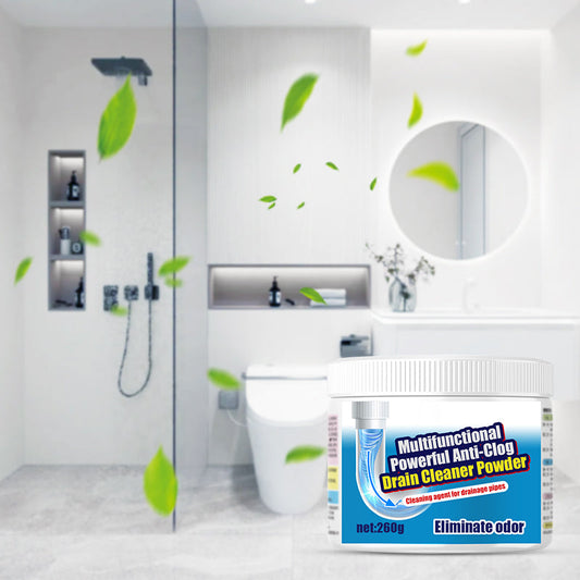 🔥While Supplies Last 40% OFF!🎉30K+ SOLD!Powerful Dissolving Deodorizing Floor Drain Cleaner Powder for Pipe Clearing