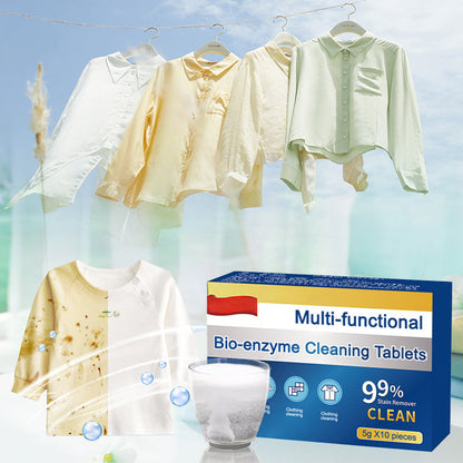 🔥🔥Multi-functional Bio-enzyme Cleaning Tablets🔥Buy More Save More🔥 - Eco-Friendly & Powerful Cleaning for Every Home