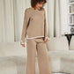 Classy Elastic Knit Lounge Set