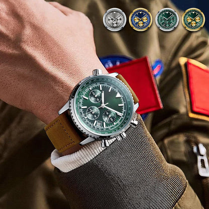 🔥Factory direct sale 50% OFF🔥Men's multifunctional chronograph waterproof date analog quartz watch