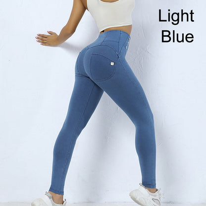 👖🔥Skinny high waist yoga pants for buttock lifting🎁