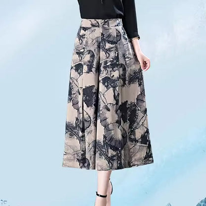 💐Women’s  Elegant Chiffon Wide Leg Culottes