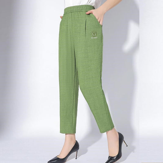 🔥50% off💝Women's Solid Color Casual Pants with Pockets