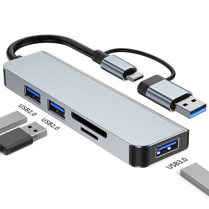 Eight-In-One Multi-Interface Docking Station Converter