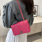 🔥Hot Sale🔥 Elegant Lozenge Pattern Shoulder Bag（50% OFF）
