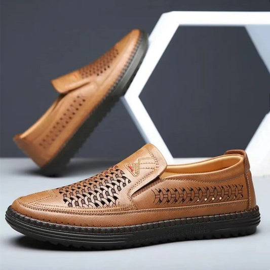 Men's Casual Summer Breathable Soft Sole Loafers（50% OFF）