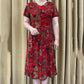 Women's Graceful Floral Printed Dress（50% OFF）