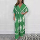 🔥50% off Hot Sale💃Women’s V-Neck Wide Leg Jumpsuit
