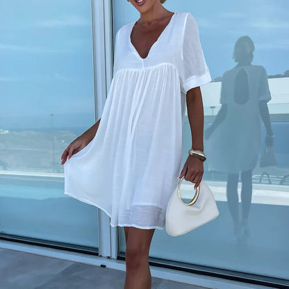 💃Women’s Summer Breeze Back Cut-Out Casual Dress🌸