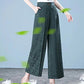 Women's Casual Breathable High Waist Wide Leg Pants
