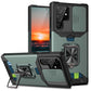 Card Sliding Window Anti-drop Phone Case For Samsung S23/24 Series