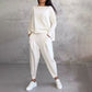 ✨49% Off🔥Round-Neck Long-Sleeved Top ＆ Pants 2-Piece Set