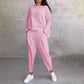 ✨49% Off🔥Round-Neck Long-Sleeved Top ＆ Pants 2-Piece Set