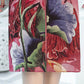 Women's Vintage Floral Printed Mid-Length Dress