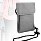 Radiation-Proof Velcro Closure Document Organizer Bag