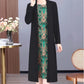 Women's Elegant Patchwork Fake 2-Piece Dress（50% OFF）