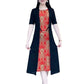 Women's Elegant Patchwork Fake 2-Piece Dress（50% OFF）